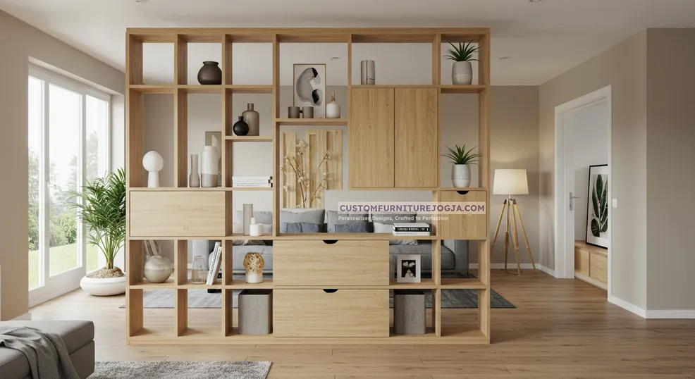 Jasa Pembuatan Rak Partisi Jogja